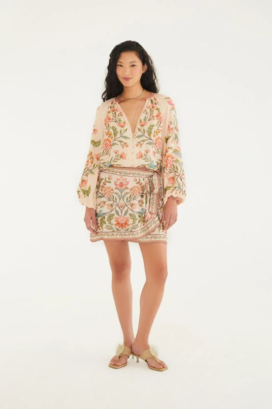 Saia Estampada Natalia