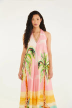 Macacão Estampado Coqueirão