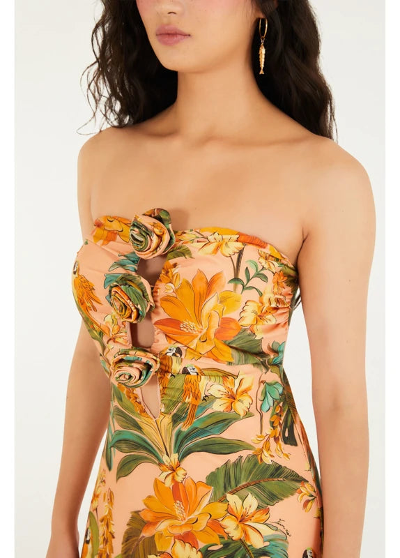 Vestido Flor Canto Dos Pássaros