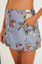 Short Saia Estampado Floral Beatriz