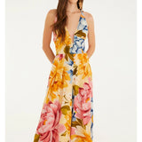 Macacão Estampado Floral Rebeca