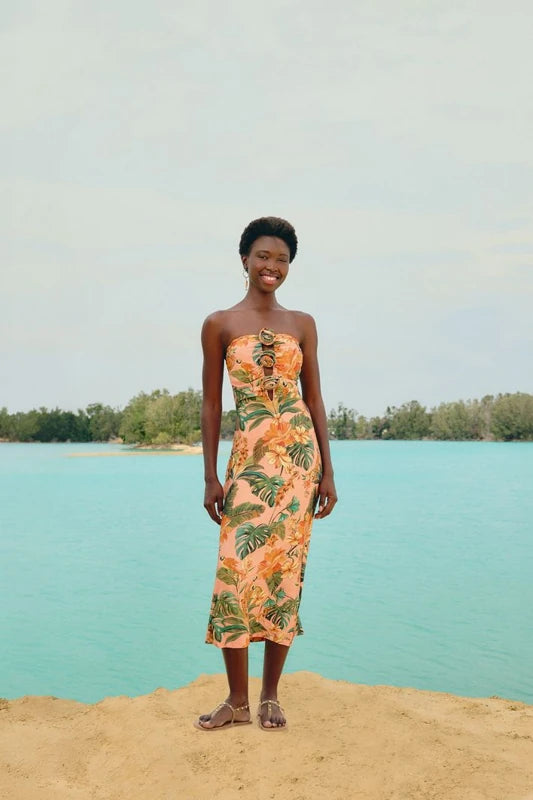 Vestido Flor Canto Dos Pássaros