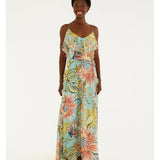 Vestido Longo Estampado Floral Ligia