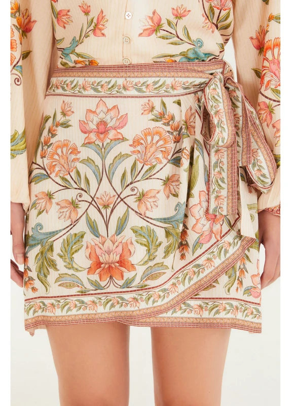 Saia Estampada Natalia