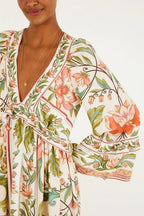 Vestido Longo Estampado Natalia