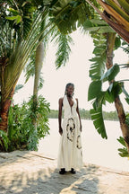 Saia Evasê Estampada Maya