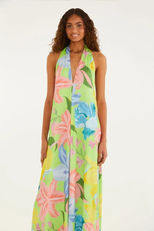 Macacão Estampado Amor De Flor