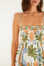 Vestido Curto Estampado Tina