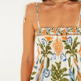 Vestido Curto Estampado Tina