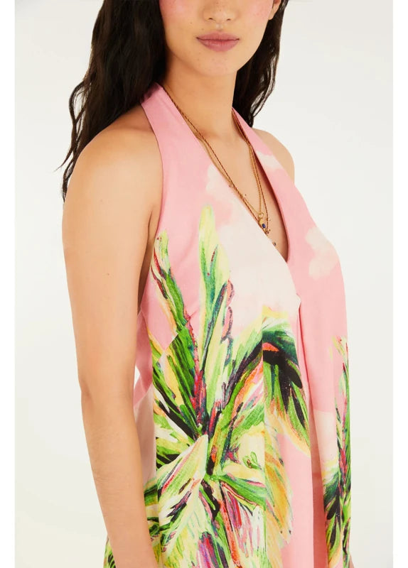 Macacão Estampado Coqueirão