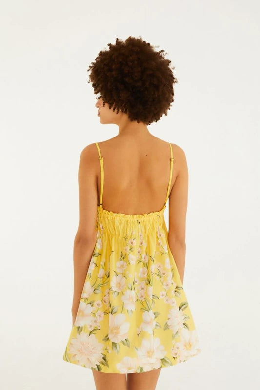 Vestido Curto Estampado Gabrielle