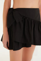 Saia Cintura Baixa Transpasse