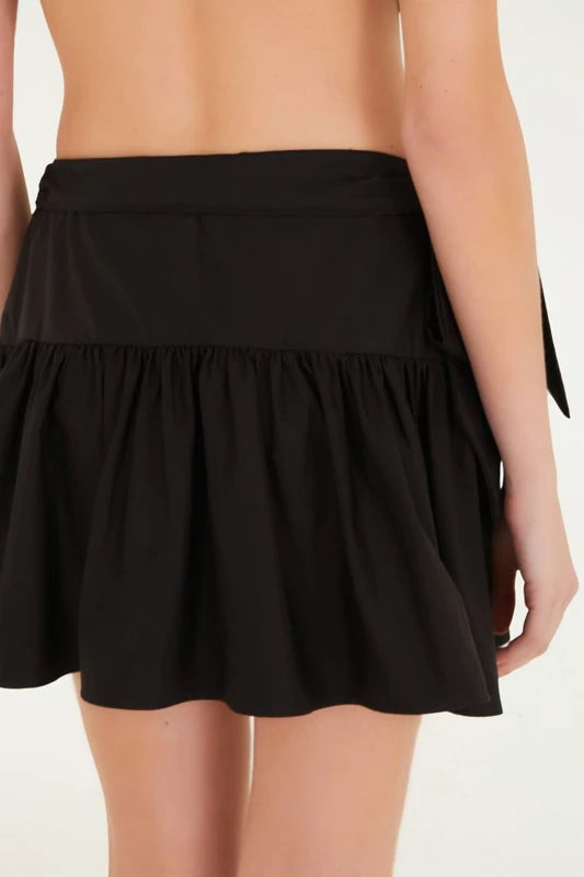 Saia Cintura Baixa Transpasse