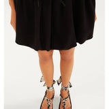 Sandália Rasteira Jelly Lenço