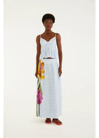 Saia Estampada Floralice