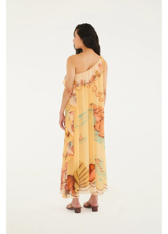 Vestido Ombro Só Estampado Souvenir Rio