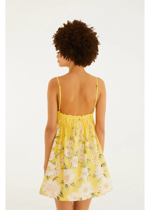 Vestido Curto Estampado Gabrielle