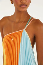 Vestido Plissado Paisagem Carioca