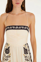 Macacão Estampado Flor De Fita