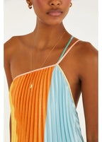 Vestido Plissado Paisagem Carioca