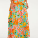 Saia Estampada Amor De Flor