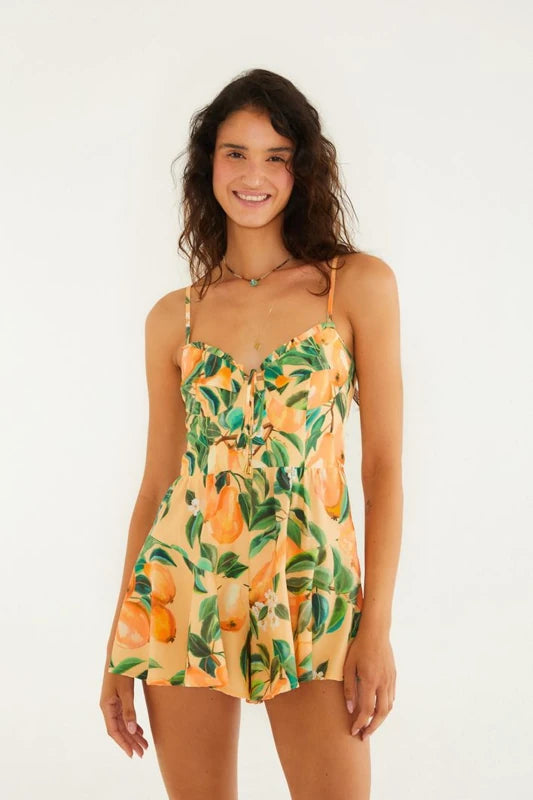 Macaquinho Estampado Pera Chic