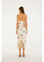 Vestido Sem Alças Paetê Souvenir Mar