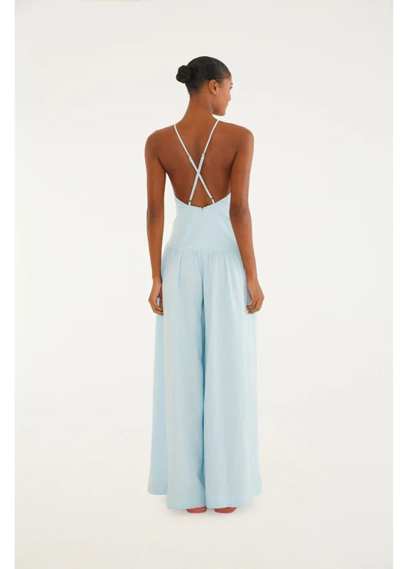 Macacão Botões Pantalona