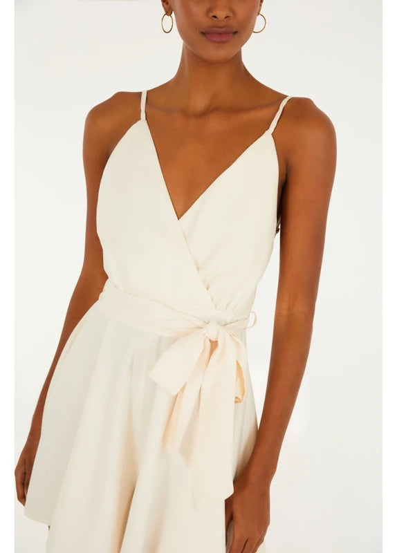 Macaquinho Bege Macrame