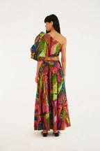 Saia Estampada Tropical Sound System