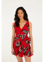 Macaquinho Estampado Tamanduá Vermelho