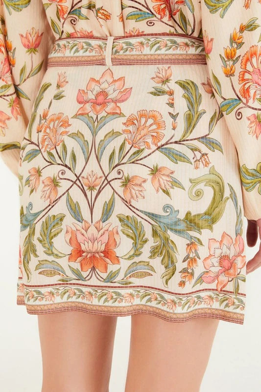 Saia Estampada Natalia