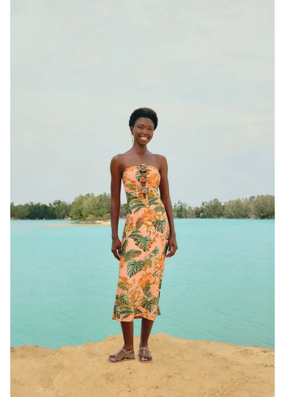 Vestido Flor Canto Dos Pássaros