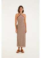 Saia Midi Estampada Amore