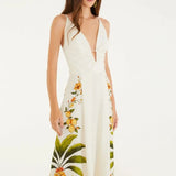 Macacão Estampado Bosque Chic