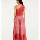 Saia Estampada Afrodite Rosa Jambo