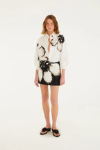 Saia Curta Estampada Maya