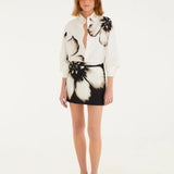 Saia Curta Estampada Maya