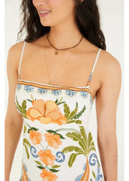 Vestido Longo Estampado Tina