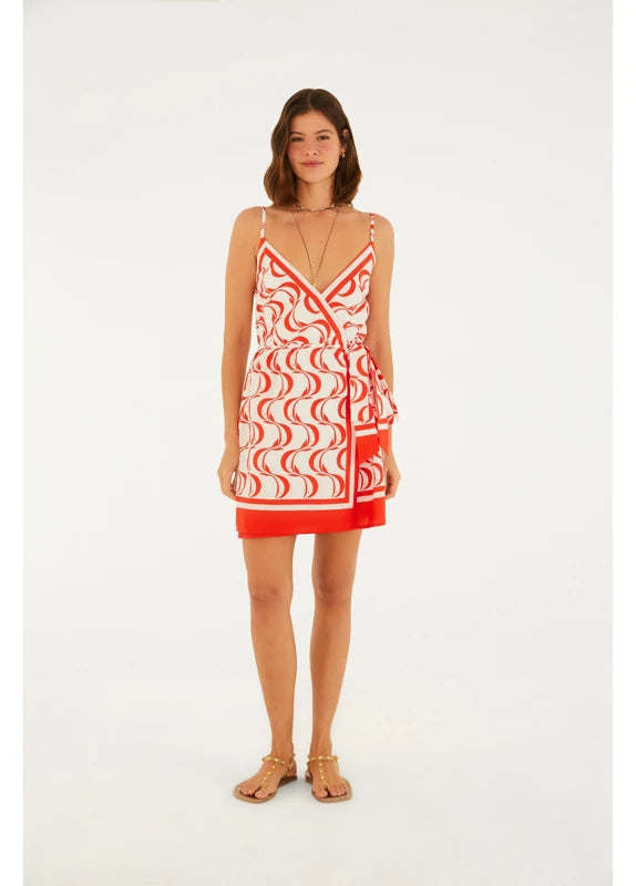 Vestido Estampado Peixe Copa