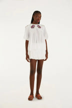 Saia Flores Balonê Linda