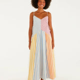 Vestido Alcinha Patch Fio Tinto