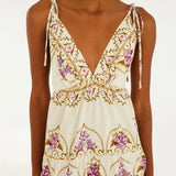 Macaquinho Estampado Poesia De Flor