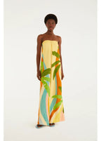 Macacão Pantalona Estampado Paisagem Carioca