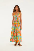 Vestido Longo Estampado Amor De Flor