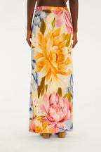 Saia Estampada Floral Rebeca