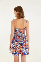 Macaquinho Estampado Concha Gráfica