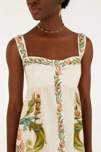 Vestido Cropped Estampado Natalia