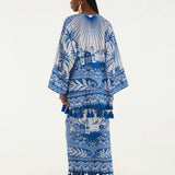 Saia Estampada Afeto Tropical