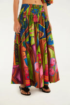 Saia Estampada Tropical Sound System